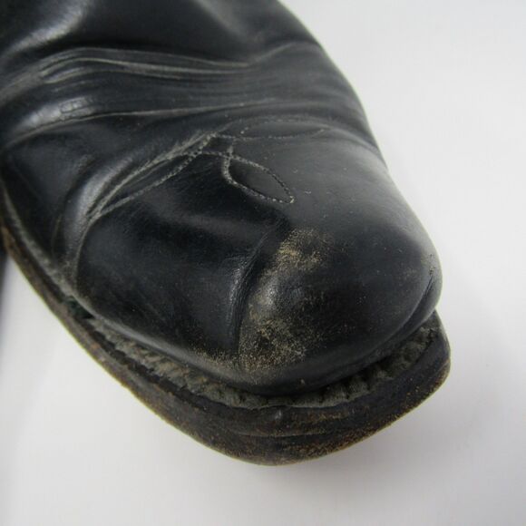 Vintage Acme Boots 1950\'s era Men\'s Size 7.5 PeeWee Cowboy Inlay Leather Shorty main image 7
